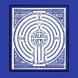 This Hand Painted Besheer Art Tile was inspired by the Labyrinth in the Chancel of the Riverside Church, which was adapted from the Labyrinth at the Chartres Cathedral in France, one of the few such ancient designs in existence. The journey on the Labyrinth is a walking meditation based on the circle, the universal symbol for unity and wholeness. Labyrinths are a part of many religious traditions, serving as metaphors for the spiritual journey, the path of life. The Kabbalah, the Tree of Life from the Jewish tradition, is a labyrinth�as is the Hopi Medicine Wheel and the Buddhist Mandala.